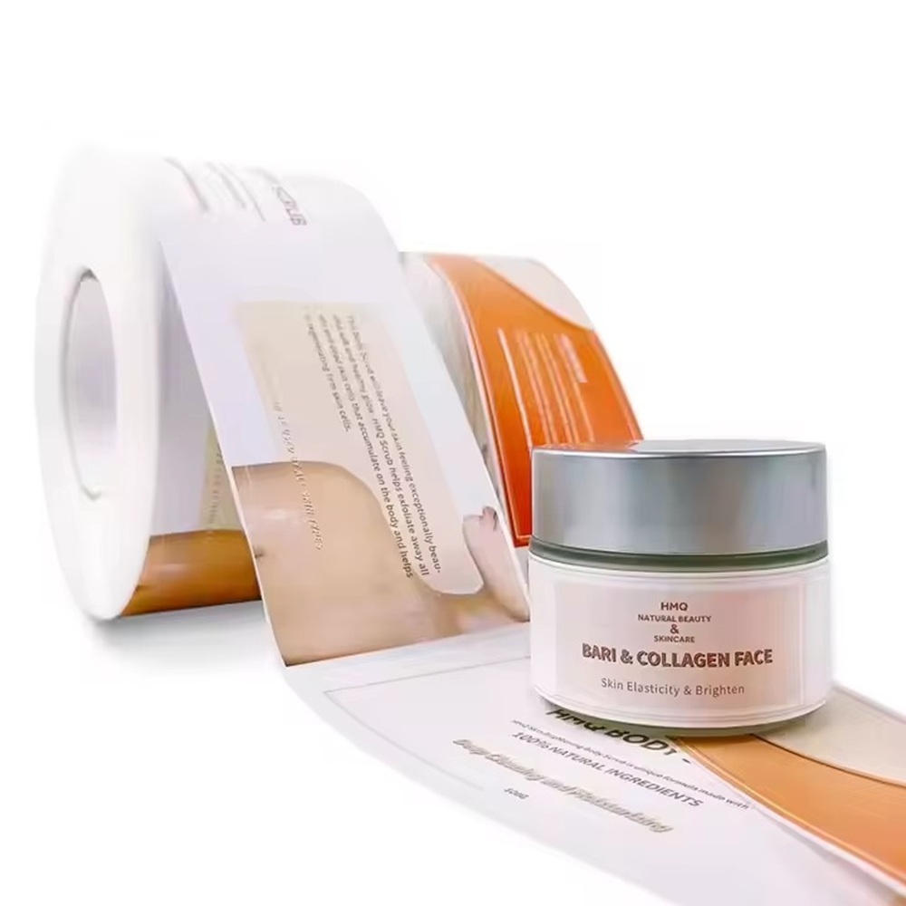 Custom Luxury Vinyl Labels｜Wat - Luxury Skincare Logo review and price