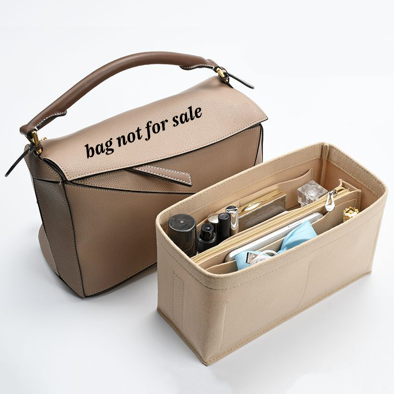 Women Felt Insert Bag Purse Or - Luxury Skincare And Makeup Brands review and price